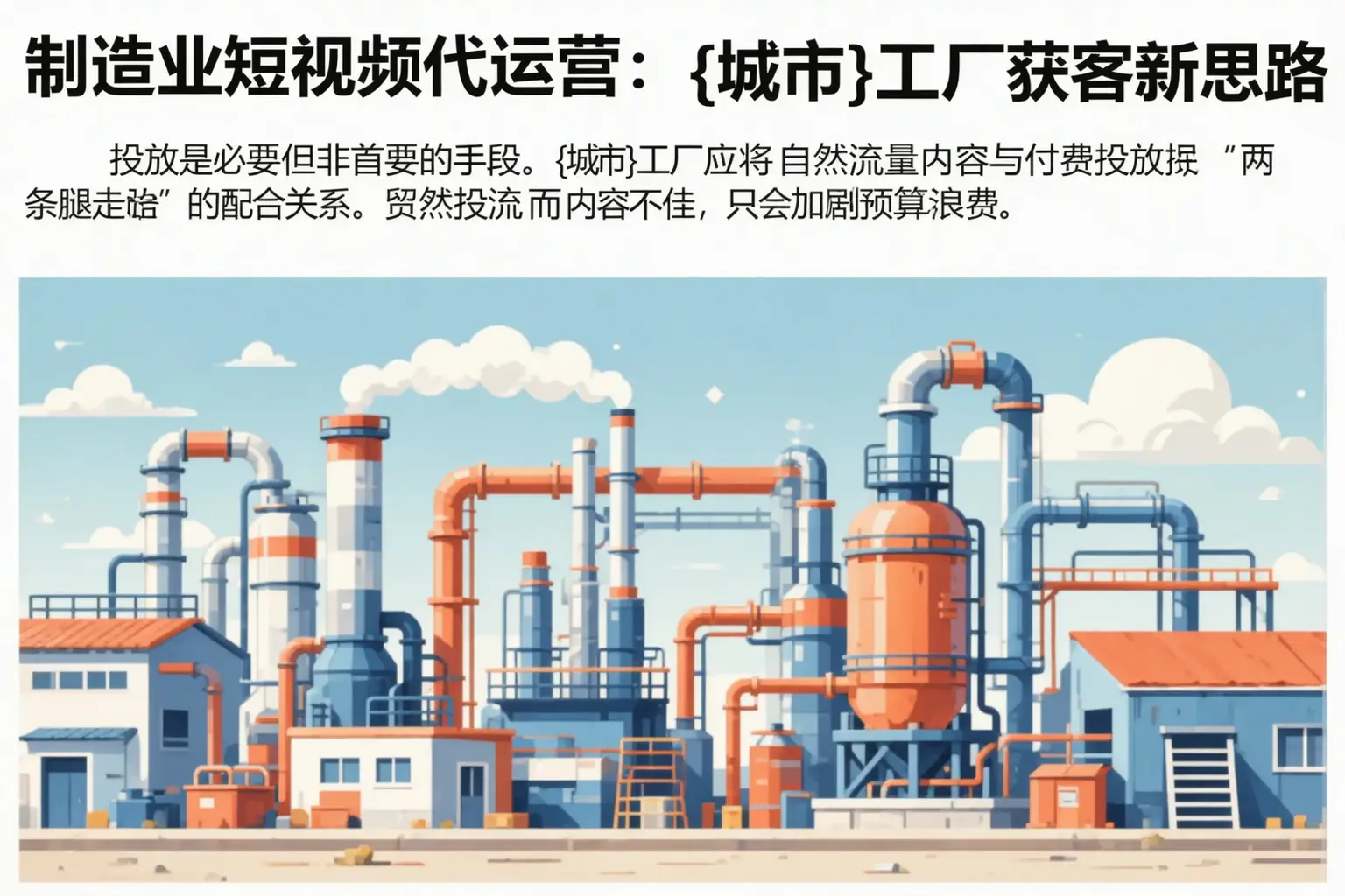 制造业短视频代运营:陕西工厂获客新思路