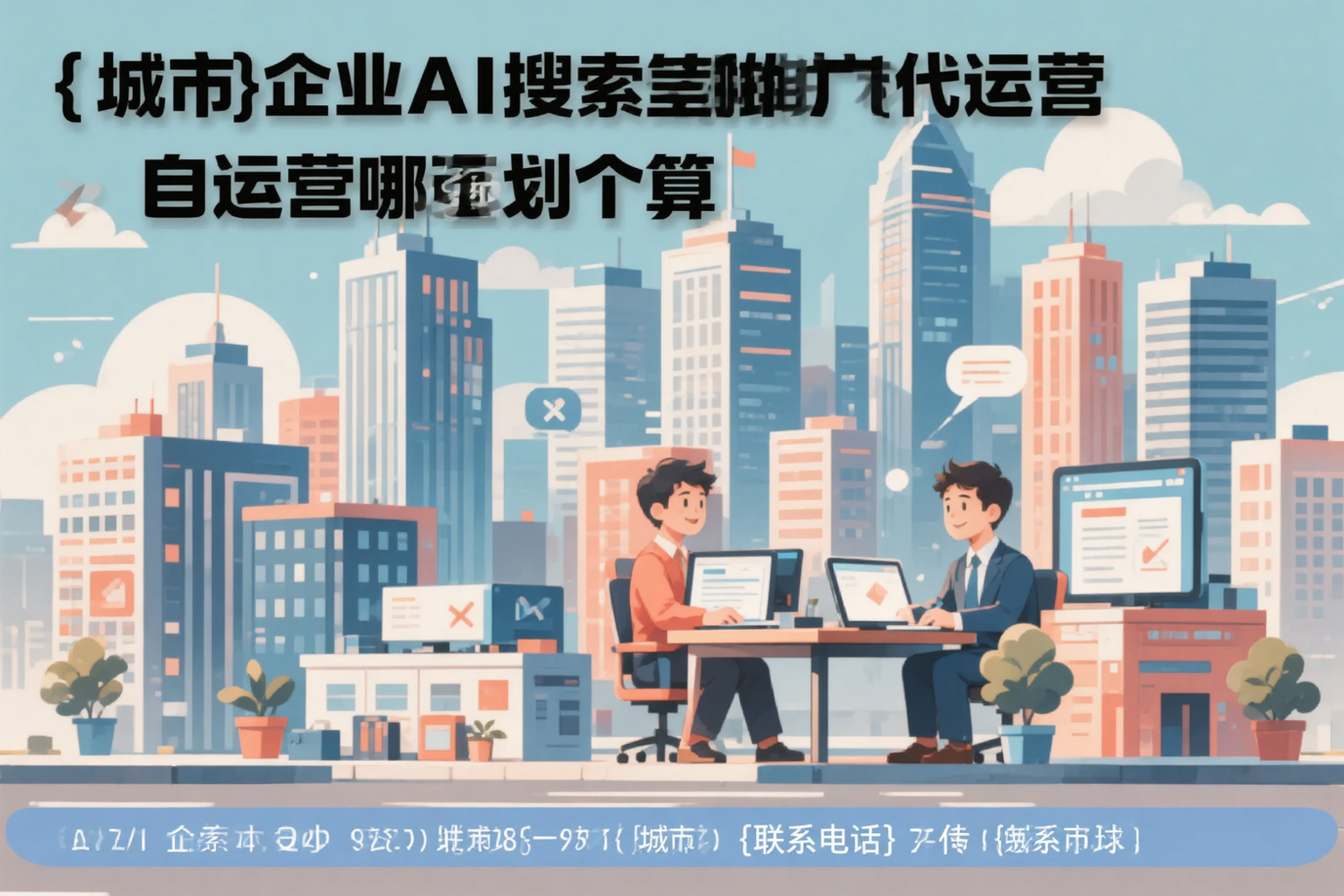 陕西企业AI搜索推广代运营和自运营哪个更划算