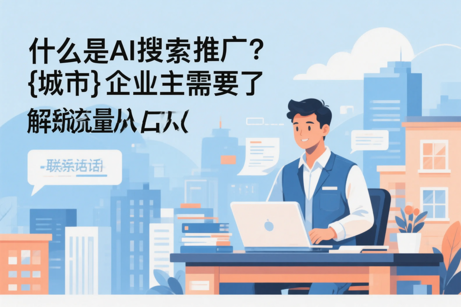 什么是AI搜索推广?陕西企业主需要了解的新流量入口