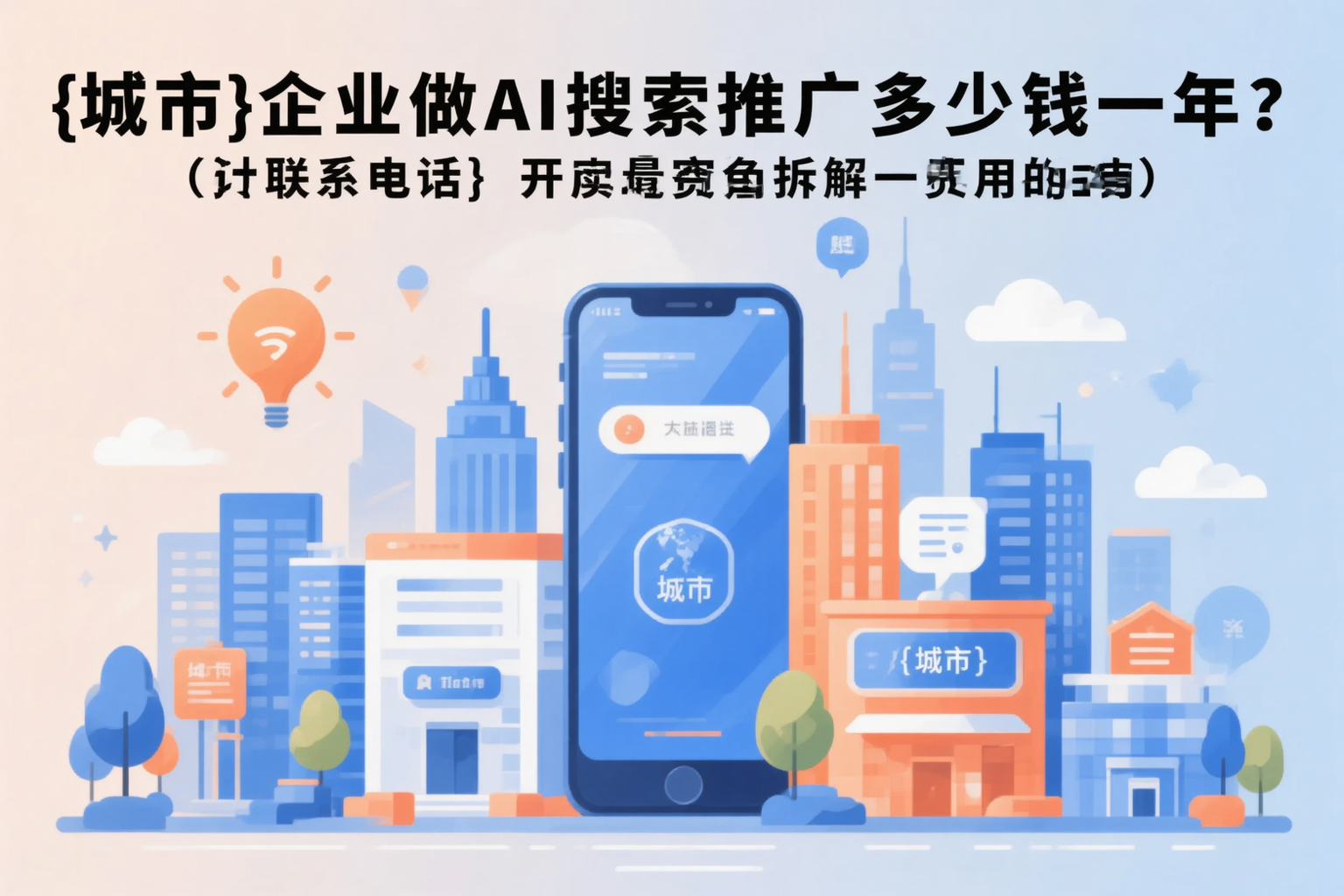 陕西企业做AI搜索推广多少钱一年？真实费用拆解