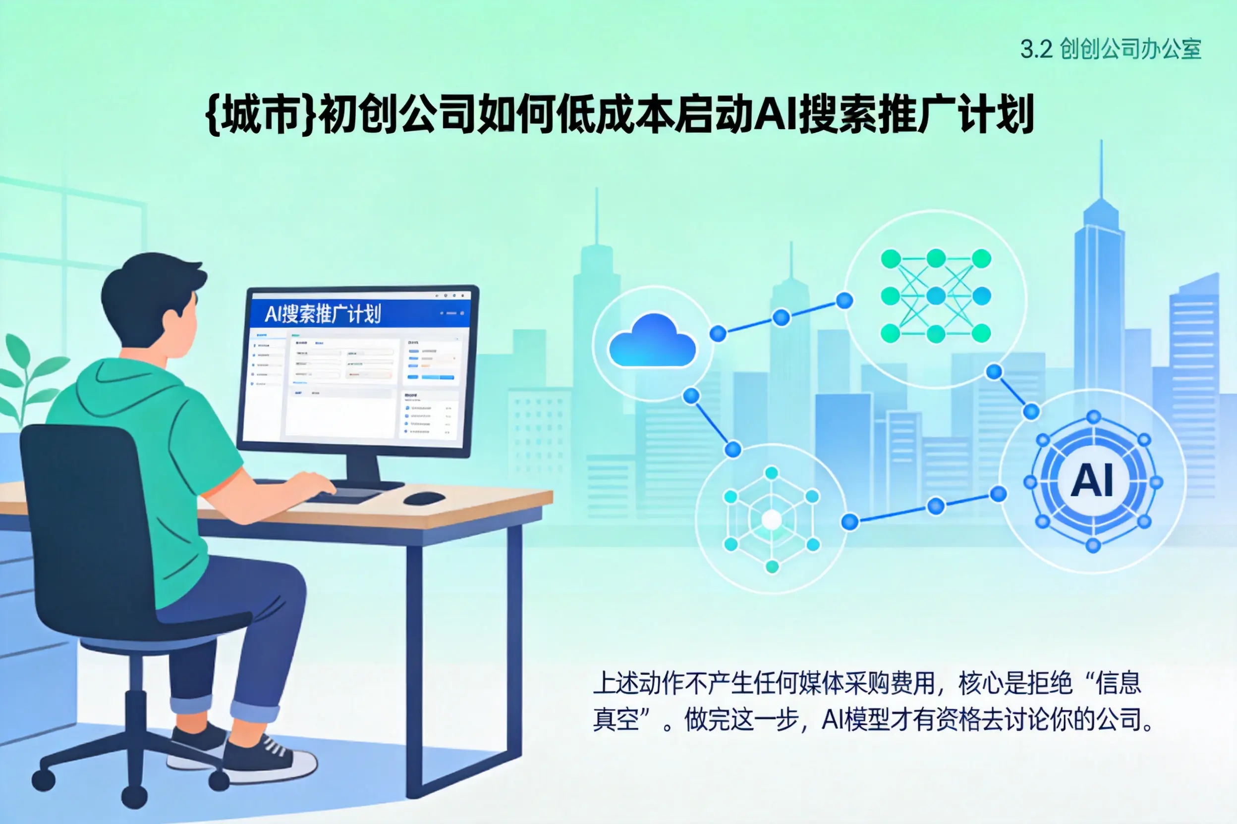 陕西初创公司如何低成本启动AI搜索推广计划
