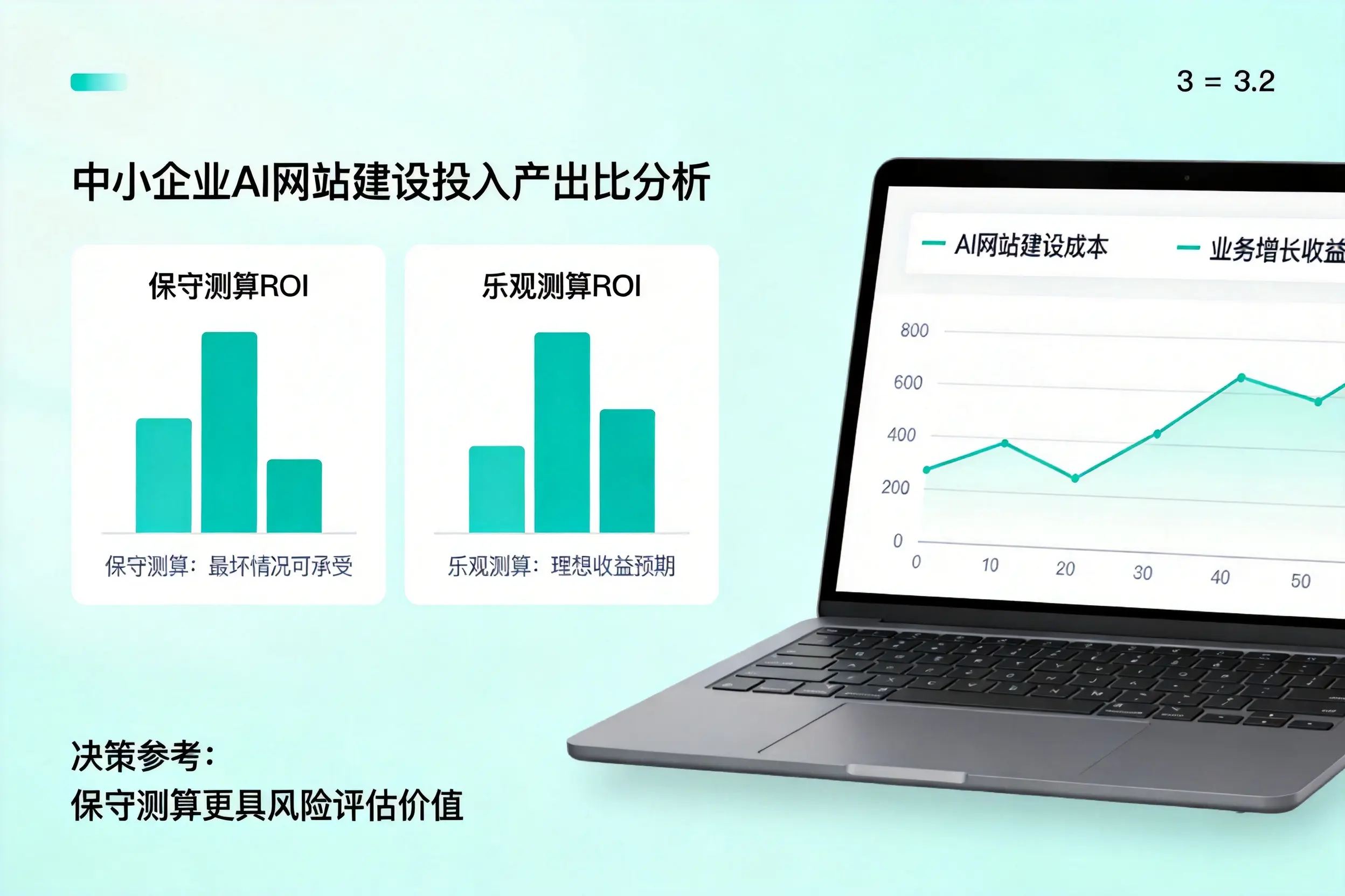 陕西中小企业AI网站建设投入产出比怎么算?先看这份分析