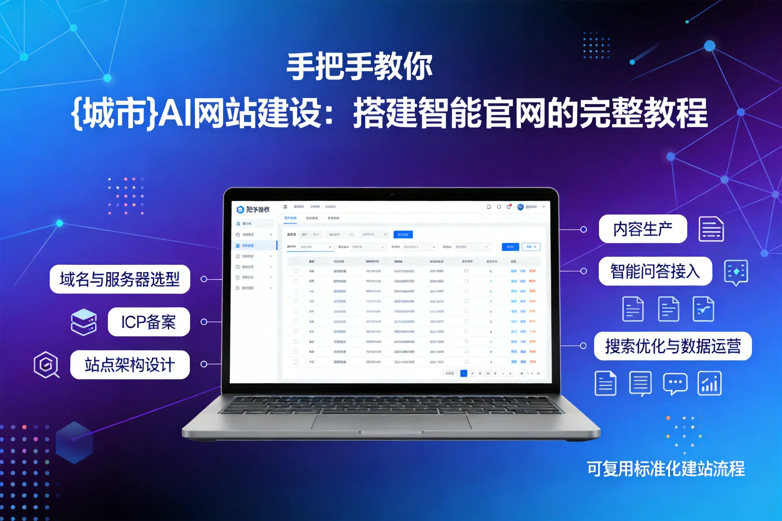 手把手教你陕西AI网站建设:搭建智能官网的完整教程
