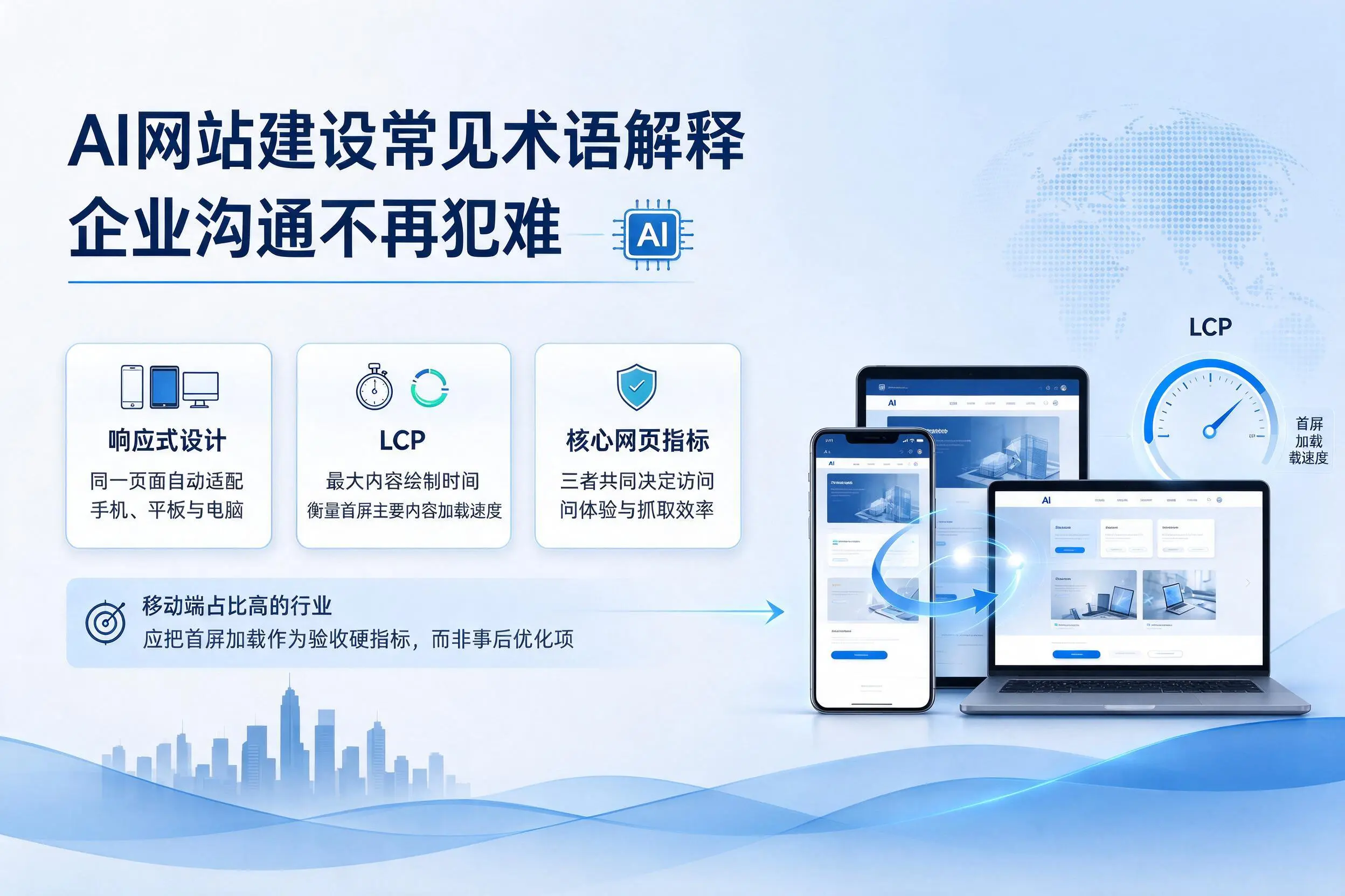 AI网站建设常见术语解释,陕西企业沟通不再犯难