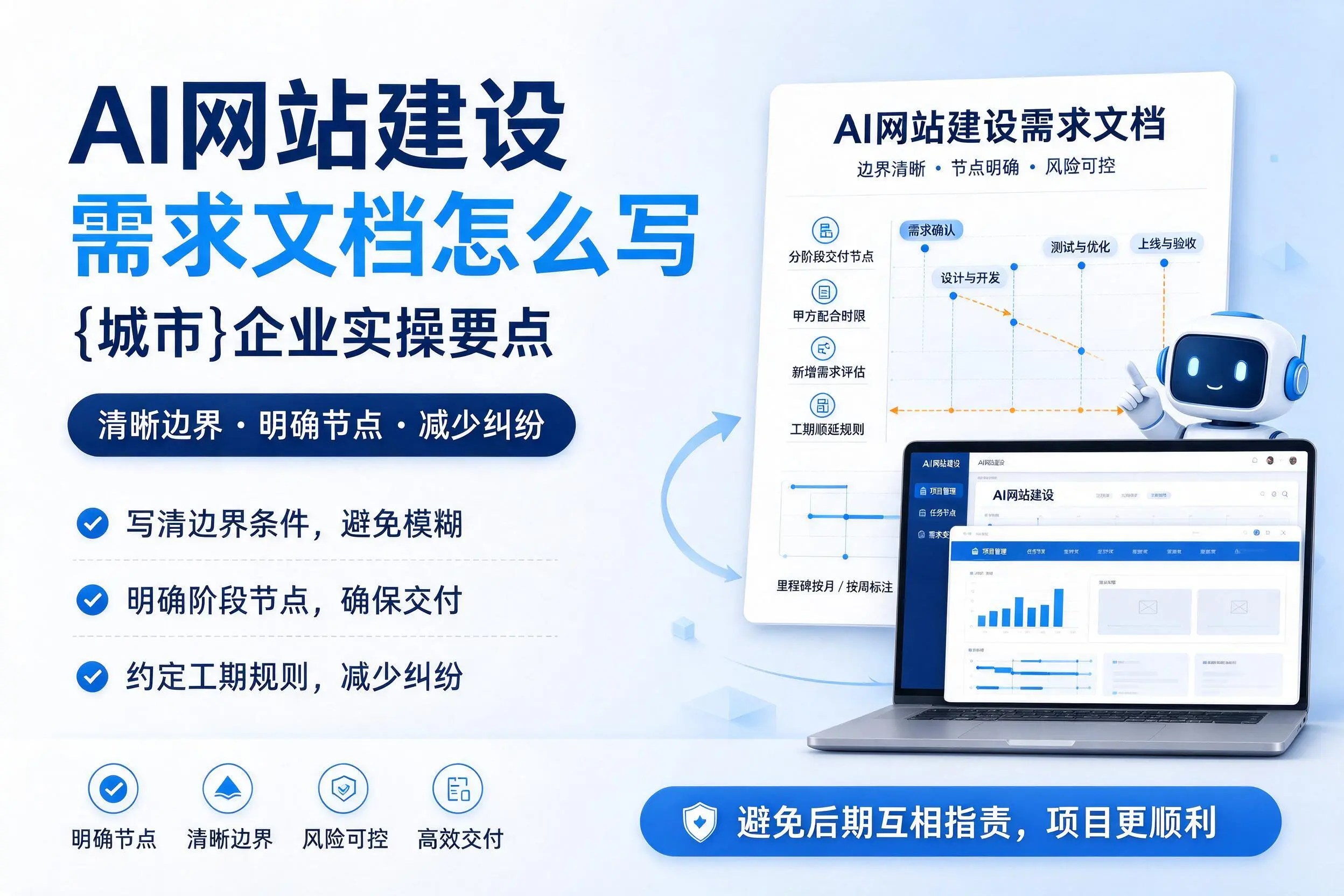AI网站建设需求文档怎么写,陕西企业实操要点
