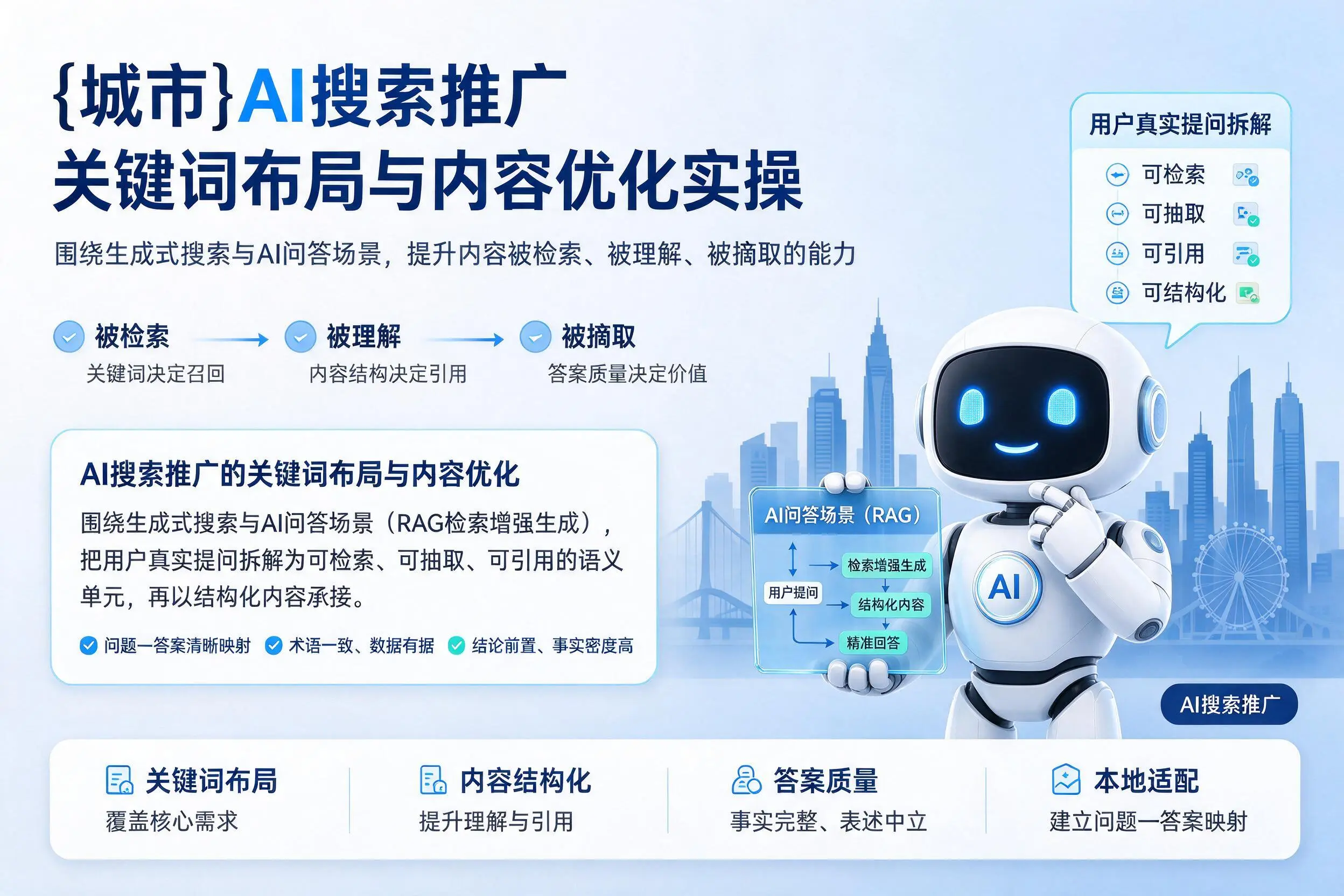 陕西AI搜索推广关键词布局与内容优化实操